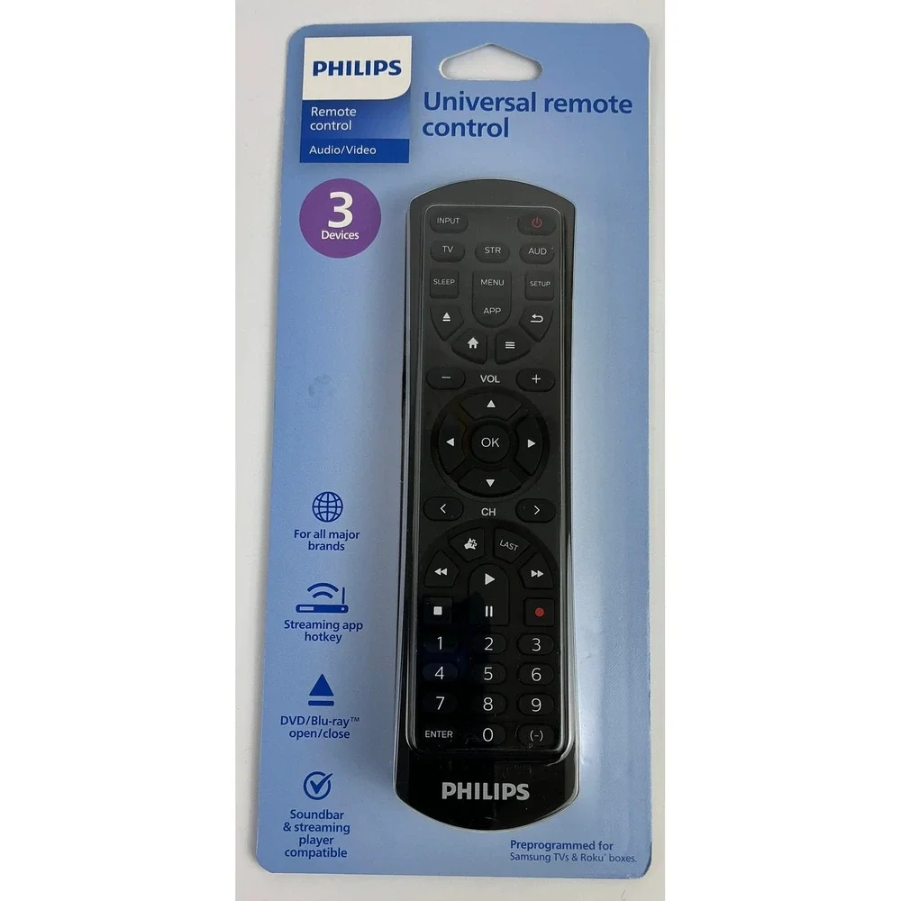 Philips Universal Remote Control Audio Video 3 Device Configuration‎ Streaming